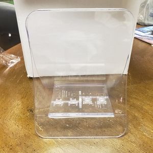 Clear Plastic Expandable Napkin Holder